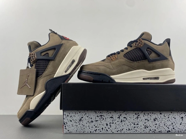 Bmlin Shoes 4 TS Air AJ4-882335 Travis Scott Retro Jordan Brown x 0730